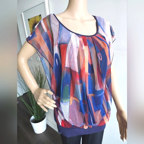 BOHO Colorful Top - Picture 8 of 12